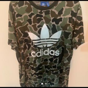 Camo adidas shirt